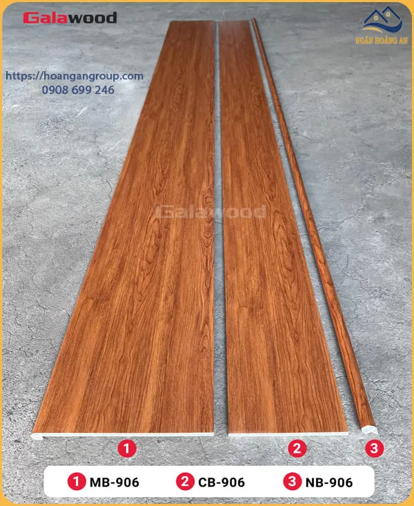 Bộ Sưu Tập Nẹp Bậc Cầu Thang Nhựa Giả Gỗ Galawood